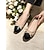abordables Sandalias planas de mujer-Bailarinas color crema para mujer con lazo: cómodas zapatillas de punta redonda sin cordones para uso diario y citas informales.