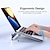 economico Stand e pad di raffreddamento-supporto per laptop da scrivania supporto di raffreddamento per laptop in alluminio supporto ergonomico per computer portatile supporto per laptop compatibile con 10-17,3&#039;&#039;