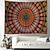 preiswerte Mandala-Teppich-Mandala Bohemian hängender Wandteppich große Wandteppich Wanddekoration Fotohintergrund Decke Vorhang Zuhause Schlafzimmer Wohnzimmer Dekoration