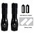 cheap Tactical Flashlights-2 Pack Tactical Flashlights Torch, Military Grade 5 Modes 3000 High Lumens Led Waterproof Handheld Flashlight for Camping Biking Hiking Outdoor Home Emergency