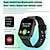 cheap Smartwatch-iMosi QX17 Smart Watch 2.01 inch Smartwatch Fitness Running Watch Bluetooth Pedometer Call Reminder Sleep Tracker Compatible with Android iOS Women Men GPS Hands-Free Calls Waterproof IP68 40mm Watch