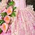 baratos Vestidos-Vintage Rococó Renascentista Maxi Vestidos Normal Julieta Princesa Noiva Pregueado Com Babados Princesa Decote Redondo Fantasia Mulheres Dia Das Bruxas Carnaval Baile de Máscaras Festa dia das Bruxas