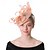 voordelige Bruiloft Zendspoel-Helm Veren Sinamay Bruiloft Avond Feest Elegant Bruiloft Met Veer Helm Hoofddeksels