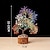 baratos Presentes-Árvore da Vida de Cristal 7 Árvores de Cristal de Cura Chakra para Decoração de Casa Decoração de Mesa de Escritório Decoração de Sala de Estar Árvores Bonsai Feitas à Mão para Energia Positiva