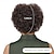 cheap Black &amp; African Wigs-Synthetic Wig Wavy Curly Weave Short Bob Asymmetrical Machine Made Wig 30 inch A1 Synthetic Hair Women's Classic Comfortable Color Gradient Brown