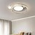 ieftine Montaj Plafon-52 cm Insula de proiectare Lumini de Tavan Metal Pictate finisaje LED 110-120V 220-240V