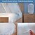 abordables Toldos de cama y cortinas-Dosel de cama de algodón loft sólido cama infantil red de mosquitos transparente dosel de cama para niñas colapsable en forma de aro redondo