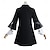 billiga Animekostymer-Genshin Impact Clorinde Animé Cosplay-kostym Skor Cosplay Peruker Cosplay-kostymer Cosplay Peruker Cosplay Skor Halloween Maskerad Prestanda Fest Kappa Skjorta Kjol Till Dam Vuxna