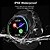 abordables Relojes inteligentes-696 LA99 Reloj inteligente 1.43 pulgada Smartwatch Reloj elegante Bluetooth ECG + PPG Podómetro Recordatorio de Llamadas Compatible con Android iOS Mujer Hombre Llamadas con Manos Libres Recordatorio