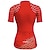 abordables Maillots pour femmes-Femmes Maillot de cyclisme Géométrique Manche Courte Cyclisme T-shirt Maillot avec 3 poches arrière VTT Vélo tout terrain Séchage Rapide Design Anatomique Évacuation de l&#039;Humidité Respirant Des sports