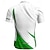 abordables Maillots pour hommes-Homme Maillot de cyclisme Géométrique Manche Courte Cyclisme T-shirt Maillot avec 3 poches arrière VTT Vélo tout terrain Séchage Rapide Design Anatomique Évacuation de l&#039;Humidité Respirant Des sports
