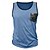baratos Tops de ginásio-Homens Malha Íntima Top de colete camisa sem manga Sem Manga Crewneck Verão Tecido Moda Designer Músculo Bolsos Ao ar livre Praia Ginásio Azul Azul Marinha cáqui Top Tee para Homens