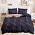 abordables 100% Coton-Housse de couette plantes florales taille Queen ensemble de literie housse de couette douce légère avec 2 taies d&#039;oreiller pour l&#039;été printemps