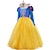 billiga Tjejdräkter-Snövit Prinsessa Fe Klänningar Cosplay-kostym Tyllklänningar Karnevalsdräkt Klä upp Film-cosplay for Flickor Barn Halloween Karnival Världsbokdagen Prestanda Fest