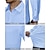 preiswerte Businesshemden für Herren-Herren Oberhemd Glatt Hochzeit Outdoor Hellblau Schwarz Wein Dunkelmarine Langarm Kentkragen Sommer Frühling Bekleidung