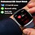 ieftine Ceasuri Smart-Ceas inteligent pentru monitorizarea glucozei în sânge ECG tensiune arterială temperatură corporală Android iOS IP68 1.75