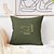 voordelige Vakantie kussensloop-Paas Decoratieve Gooi Kussenshoes 1PC Grappige Konijn Zacht Vierkant Bank Kussenhoes Kussenhoes voor Slaapkamer Woonkamer Bank Stoel Zwart Blauw Groen