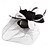 voordelige Bruiloften &amp; Feesten-Helm Sinamay Bruiloft Avond Feest Elegant Bruiloft Met Pure Kleur Helm Hoofddeksels