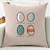 voordelige Vakantie kussensloop-Paas Eieren Decoratieve Gooi Kussenshoes 1PC Zacht Vierkant Bank Kussenhoes Kussenhoes voor Slaapkamer Woonkamer Bank Stoel Zwart Blauw Groen