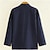 cheap Business Casual-Men's Shirt Linen Shirt Casual Shirt Button Up Shirt Cotton Shirt Plain Vacation Hawaiian Black Navy Blue Khaki Long Sleeve Band Collar Spring Clothing Apparel Front Pocket