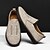 economico Slip-ons e mocassini da uomo-mocassini slip-on in pelle scamosciata beige da uomo – scarpe mocassino casual fatte a mano per l&#039;uso quotidiano
