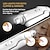 cheap Pet Nail Clippers &amp; Grinders-2-in-1 LED Light Pet Nail Clipper and Grinder for Dogs and Cats -USB Rechargeable Safety Guard Quiet Durable -Professional Pet Grooming Tool