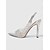 economico Sandali Eleganti-tacchi alti con cinturino posteriore in strass trasparenti neri – sandali stiletto sexy per serate e balli di fine anno