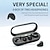 economico Cuffie TWS wireless-Cuffie Bluetooth wireless per sonno 2 in 1 con riduzione del rumore mini sottili display digitale lunga durata della batteria