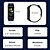 levne Chytré hodinky-696 H8 chytré hodinky fitness sledovač monitor spánku Bluetooth hovory připomínka Android iOS 1,47