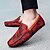 billiga Slip-ons och loafers till herrar-blommiga broderade mockasiner för män i mockagult - snygga slip-on skor perfekta för avslappnade utflykter och konstnärliga evenemang