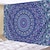 economico Arazzo Mandala-Arazzo Mandala Bohemien Appeso Arte da Parete Grande Arazzo Murale Decorazione Fotografica Sfondo Coperta Tenda Casa Decorazione Camera da Letto Soggiorno Blu