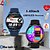 baratos Smartwatch-696 ZW60 Smart Watch Rastreador de Fitness ECG PPG Lembrete de Chamada Bluetooth Android iOS IP67 44mm 1.43