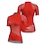 abordables Maillots pour femmes-Femmes Maillot de cyclisme Géométrique Manche Courte Cyclisme T-shirt Maillot avec 3 poches arrière VTT Vélo tout terrain Séchage Rapide Design Anatomique Évacuation de l&#039;Humidité Respirant Des sports