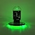 זול אורות חכמות-תאורת לילה led wifi מסונכרן nixie tube שעון מסך LCD 1.54 אינץ&#039; תצוגת מזג אוויר 12/24 שעות מגע אלקטרוני להחלפת נושאים שעון rgb שעון דיגיטלי עם תכונת אלבום אלקטרוני למשרד ביתי 1 pc