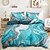 billige 100% bomuld-Marmor Print Duvet Overtræk Fuldt Størrelse Sengetøj Sæt Seng Sæt Quilt Overtræk Blødt Letvægt Comforter Overtræk med 2 Pudebetræk til Sommer Forår