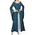 cheap Dresses-Medieval Renaissance Cocktail Dress Prom Dress Outlander Elven Fancy Dress Women&#039;s Halloween Carnival Masquerade LARP Ren Faire Festival Adults&#039; Dress