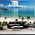 billige Ocean Beach Tapestry-Landskab Hav Palme Træer Hængende Tapestry Vægs Kunst Stor Tapestry Murmaler Decor Fotograf Baggrund Tæppe Gardin Hjem Soveværelse Stue Dekoration