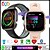 Χαμηλού Κόστους Smartwatch-696 HT31 Εξυπνο ρολόι 1.72 inch Έξυπνο ρολόι Bluetooth Βηματόμετρο Υπενθύμιση Κλήσης Παρακολούθηση Ύπνου Συμβατό με Android iOS Γυναικεία Άντρες Κλήσεις Hands-Free IPX-0 Θήκη ρολογιού 40mm