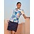 cheap Polos &amp; Quarterzips-Women&#039;s Golf Polo Shirt Yan pink Denim Blue Short Sleeve Top Ladies Golf Attire Clothes Outfits Wear Apparel