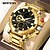 economico Orologi digitali-SANDA Da uomo Orologio digitale Grande quadrante Sport Affari Orologio da polso Luminoso Sveglia Calendario Data Silicone Guarda