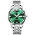 economico Orologi meccanici-OLEVS Orologio da Uomo Meccanico Moda Casual Orologio da Polso Automatico Autovettore Calendario Data Settimana Orologio in Acciaio