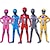 abordables Disfraces para hombres-tommy oliver Traje de cosplay Mono Cosplay Cosplay de película for Hombre Mujer Chico Niños Adulto Carnaval Mascarada Evento / Fiesta Mascarada