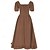 cheap Dresses-Retro Vintage Medieval Renaissance Dress Accesories Set Viking Elven Women&#039;s Halloween Carnival Masquerade LARP Adults&#039; Dress More Accessories Earrings