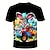 voordelige Paasoutfits voor Jongens-Jongens 3D Konijn T-shirt Korte mouw Zomer Lente Modieus Basic Kinderen 4-12 jaar Strakke ronde hals Buiten Casual Dagelijks Normale pasvorm