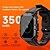abordables Relojes inteligentes-Reloj inteligente 696 rastreador de fitness ECG PPG recordatorio de llamada Bluetooth Android iOS IP67 44mm 1.96