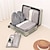 abordables stockage de bagages et de voyage-Ensemble de cubes de compression pour le voyage, 6 pièces de rangement et d'organisation de bagages, économiseurs d'espace, organisateurs de vêtements multifonctionnels pour la maison et la valise