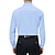 preiswerte Businesshemden für Herren-Herren Oberhemd Glatt Hochzeit Outdoor Hellblau Schwarz Wein Dunkelmarine Langarm Kentkragen Sommer Frühling Bekleidung