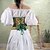 halpa Korsetit-Retro / vintage Keskiaika Renessanssi Korsetti Liivi Bustier Naisten Kelttiläinen Fantasia Halloween Karnevaali Naamiaiset Juhla Rento / arki LARP Aikuisten Korsetti