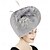 abordables Fascinateurs-Coiffe Chapeau Fedora en Lin Synthétique Mariage Anniversaire Thé Course Équitation Élégant Vintage Mignon Avec Accessoire En Plumes