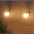 cheap Outdoor Wall Lights-1PC Solar Outdoor Light Wall Lamp Courtyard Balcony Decoration Outdoor Waterproof Patio Lamp Home Garden Layout Fence Ambient Light